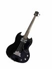 2005 Epiphone EB-0 Bass, Black , Looks & Plays Great, LOOK