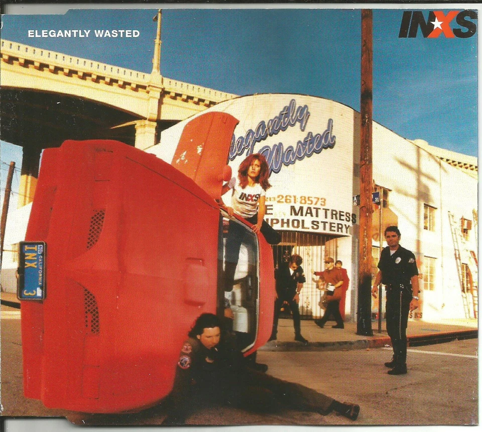 Michael Hutchence INXS Elegantly Wasted w/ 2 MIXES CD Single SEALED USA Seller - Image 1 of 1