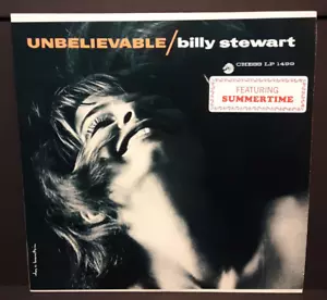 BiLLY STEWART UNBELiEVABLE CHESS LP-1499 MONO ViNYL LP RECORD ALBUM HYPE STiCKER - Picture 1 of 4