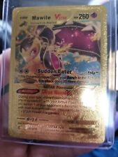 Mawile VSTAR Metal Gold Foil Pokemon Card Fan Art Display Card HP260