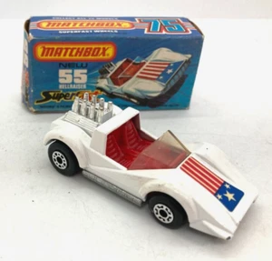 40127 MATCHBOX NEW SUPERFAST / ENGLAND / SERIE 75 / #55 HELL RAISER 1/64 - Foto 1 di 4