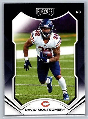 2021 Panini Playoff  Football #128 David Montgomery  Chicago Bears - Image 1 of 2