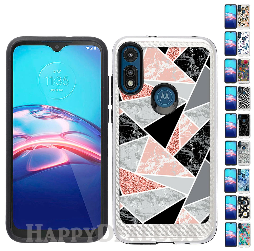 Para Motorola Motor E (2020) - Funda Carcasa Híbrida a Prueba de Golpes Diseño Resistente a Impactos Foto 1 de 1