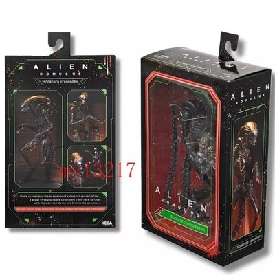 Alien: Romulus Scorched Xenomorph Action Figure Collectible High - Detail Gift - Image 1 of 4