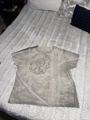 Camiseta Y2K Helix estampado total talla 2XL Foto 1 de 4