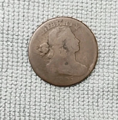 Moeda EUA 1c~ Um centavo~ Busto drapeado 1805~* AG~  - Imagem 1 de 4