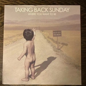 Taking Back Sunday Where You Want Yo Be Vinyl Blue LP Orig 2004 Record EX - Picture 1 of 6