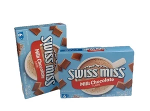 Swiss Miss Milk Chocolate Flavor Reduced Calorie Hot Cocoa Mix, Pack of 4 boxes - Picture 1 of 1