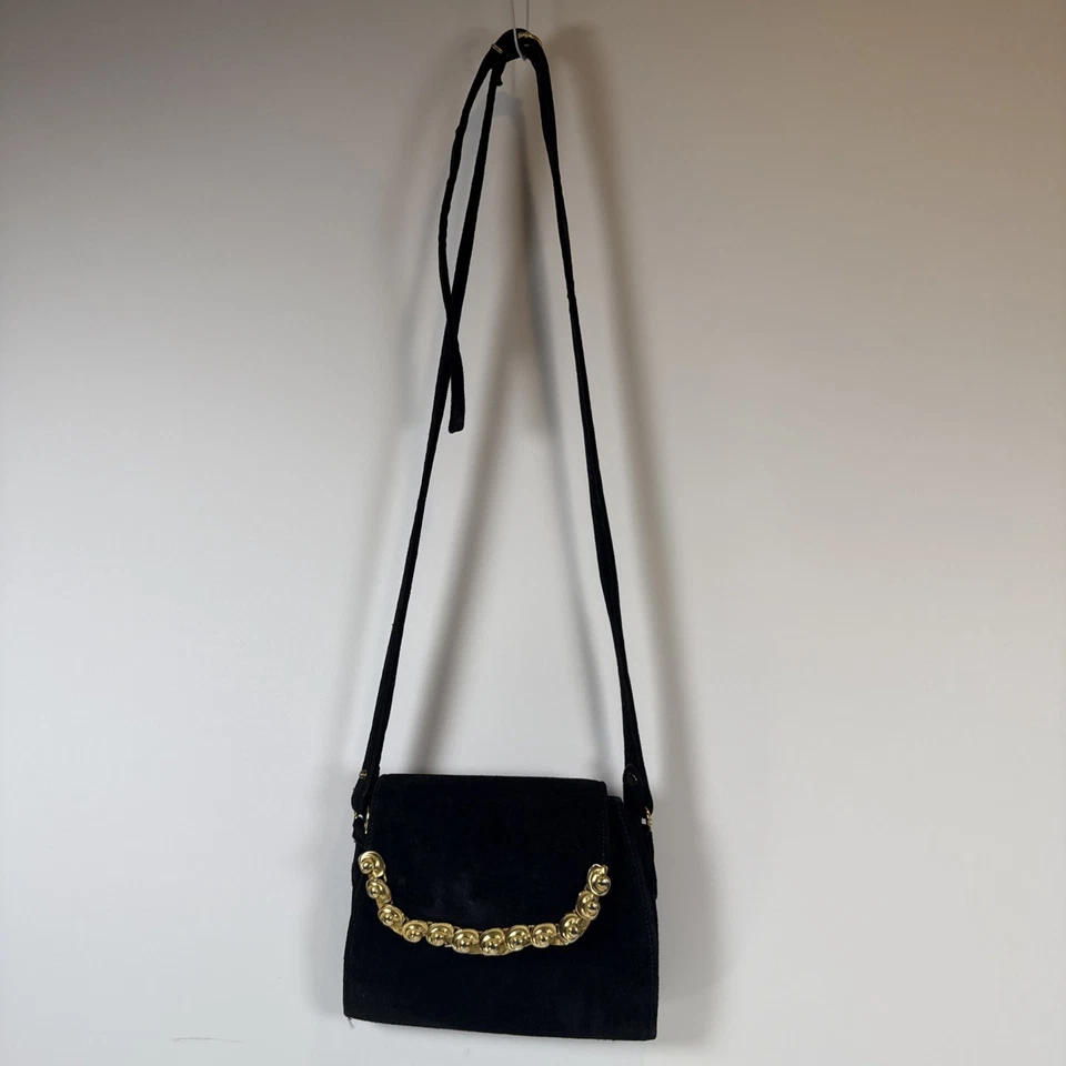 Cartera de terciopelo Glenn Miller para Ann Turk años 80 gamuza Foto 1 de 4