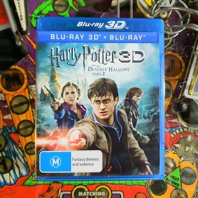 Harry Potter And The Deathly Hallows Part 2 3D Blu-ray + Blu-ray - Free AUS Post - Image 1 of 4