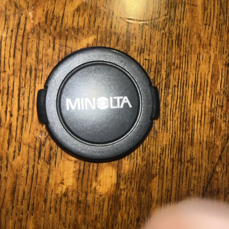 Minolta Camera Lens Cap 49 MM Spring Loaded Cap - Image 1 of 4