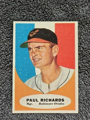 1961 Topps #131 Paul Richards - Image 1 of 2