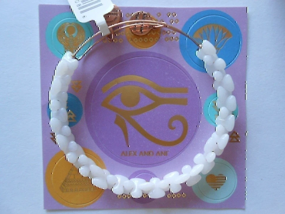 Alex and Ani Robin Boulder Beaded Bangle Rafaelian Gold Finish Bracelet A18BLRG