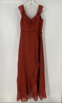 NWT JJ's House Orange Sleeveless Bridesmaid Fit And Flare Womens Dress Size 8 - Image 1 of 4