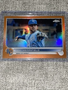 2022 TOPPS Bowman 1st Edition WHIT MERRIFIELD Pink REFRACTOR #/10 - Picture 1 of 2