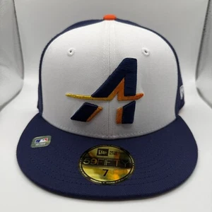New Era 59Fifty Houston Astros City Connect Throw Back Fitted Hat Size 7 - Picture 1 of 5