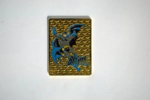 BATMAN & ROBIN DC COLLECTORS INGOT / MEDALLION 1 1/2" x 2" 14k Overlay - Picture 1 of 2