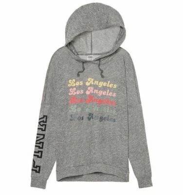 Victoria's Secret ROSA Los Angeles LA Sudadera Ligera con Capucha Gran Regalo  Foto 1 de 4