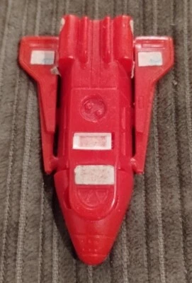 Transformador de cereales premium Kelloggs 1985 StarBot transbordador espacial juguete de plástico Foto 1 de 4