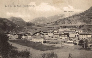 GOLETTE di LA THUILE, Aosta - Panorama e Hotel Jacquemod - VG - #058 - Picture 1 of 2