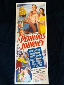 PERILOUS JOURNEY original U.S INSERT 14X36 - Picture 1 of 1