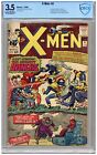 X-Men  # 9   Cbcs   3.5   Vg-  Cream/Off Wht Pgs  1/65  1St Meeting Of X-Men & A