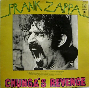 FRANK ZAPPA "CHUNGA'S REVENGE" lp UK olive cover n/mint - Picture 1 of 4