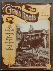 Vintage Grass Roots Magazine Issue No 28 - Dec 1981 - Imagen 1 de 4