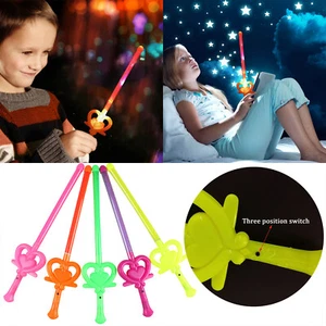 Lámpara para niños para habitación de niñas se apaga automáticamente 1 pieza varita de proyección luminosa - Imagen 1 de 14