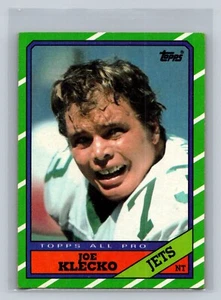 1986 Topps Football #106 Joe Klecko NFL HOF - Imagen 1 de 2