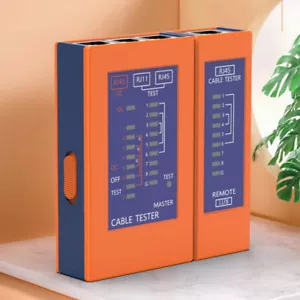 Mini Network LAN Cable Wire RJ11 RJ45 Tester Network Cable Tester Checker - Picture 1 of 14