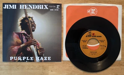 45 SP 7" JIMI HENDRIX PURPLE HAZE - Image 1 of 2