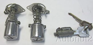 1959 Ford 1959 Edsel Lock set original ignition and 2 door locks set - Picture 1 of 3