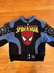 JH Design Embroidered Spider-Man Jacket Youth Size S 5-6 - Picture 1 of 12