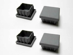 Ikea Galant Desk Frame End Caps (4 pcs) Gray Color Mint Condition - Picture 1 of 1