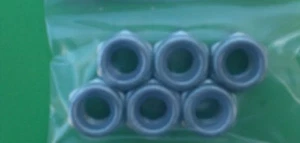 7/16"  UNC NYLOC NUTS   X 6 - Picture 1 of 1
