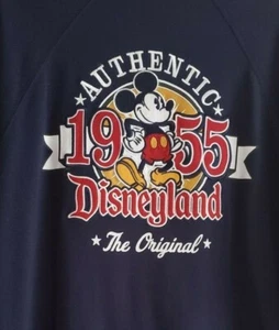 Disneyland Disney Authentic - 1955 Mickey blaues Sweatshirt USA Med. - Bild 1 von 8
