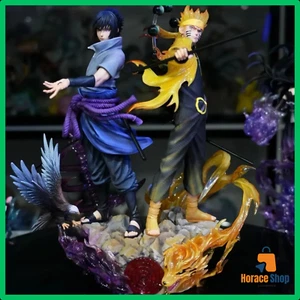 ✅ Figurine Naruto & Sasuke PVC Naruto Shippuden Modèle Anime Collection PREMIUM - Afbeelding 1 van 8