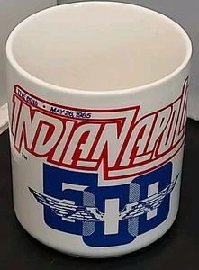 1985 Indianapolis 500 Vtg Coffee Mug~69th Running~May 26 1985~Official Product - Picture 1 of 8