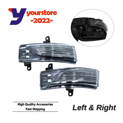 Par de luces de giro del espejo retrovisor L+R para Subaru Forester Impreza Outback Foto 1 de 4