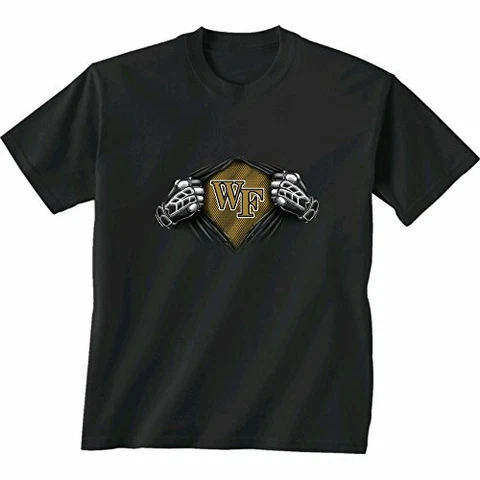 NCAA Wake Forest Demon Deacons Children Unisex Youth Super Short Sleeve Tee Cover
