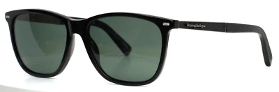 ERMENEGILDO ZEGNA EZ0023 01R Black Mens Square Polarized Sunglasses 56-15-145 - Image 1 of 4