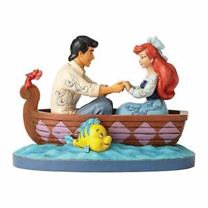 Disney Traditions Jim Shore Ariel and Princess Eric Waiting for a Kiss Figurine