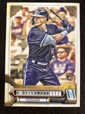 2022 TOPPS GYPSY QUEEN #50 GREG DEIGHMANN RC ROOKIE CHICAGO CUBS - Image 1 of 2