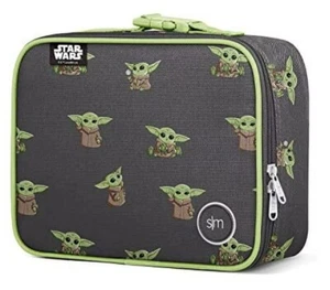 Grogu Baby Yoda Mandalorian Disney Soft Lunchbox Hadley 4-Piece Insulated Set - Picture 1 of 5