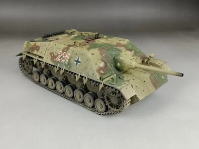 1/35 Built WWII German Jagdpanzer IV L/48 w/Zimmerit Tank Destroyer Model - Image 1 of 4