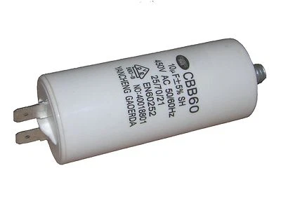ATIKA Ersatzteil Kondensator 10 μF 450 V für Atika Betonmischer 375321