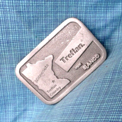 Hebilla de cinturón promocional ALANCO Treflan County Minnesota vintage años 80 Hit Line .SHY344 Foto 1 de 4