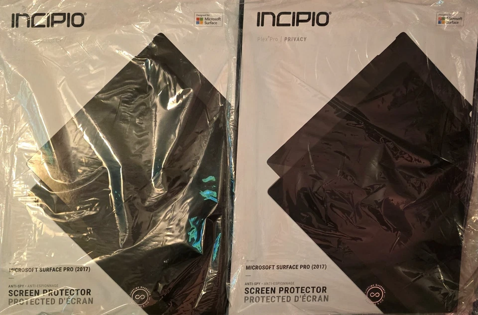 🚨BUNDLE DEAL🚨  INCIPIO PLEX Plus Shield Pro (2017) Screen Protector Anti Spy. - Image 1 of 1