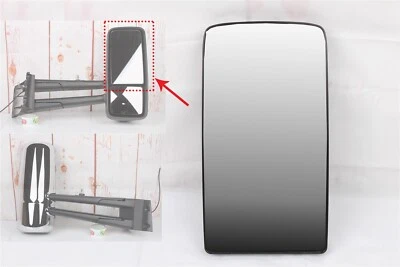 PARA KENWORTH T680 T880 ESPEJO RETROVISOR SUPERIOR CRISTAL CONDUCTOR O PASAJERO Foto 1 de 3